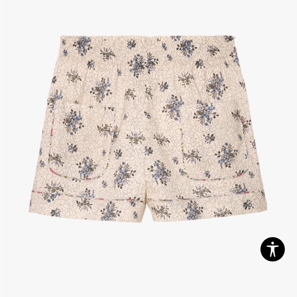 NWT ZARA Girls floral shorts and crochet T-shirt set, size 9-10 - Picture 12 of 14